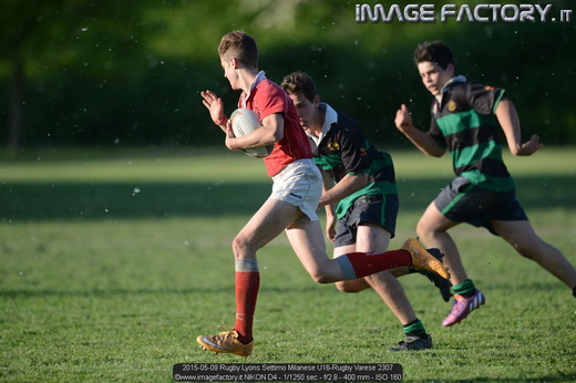 2015-05-09 Rugby Lyons Settimo Milanese U16-Rugby Varese 2307